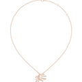Moissanite Pavé Sunburst Fan Necklace – 925 Sterling Silver, 18K Gold Vermeil