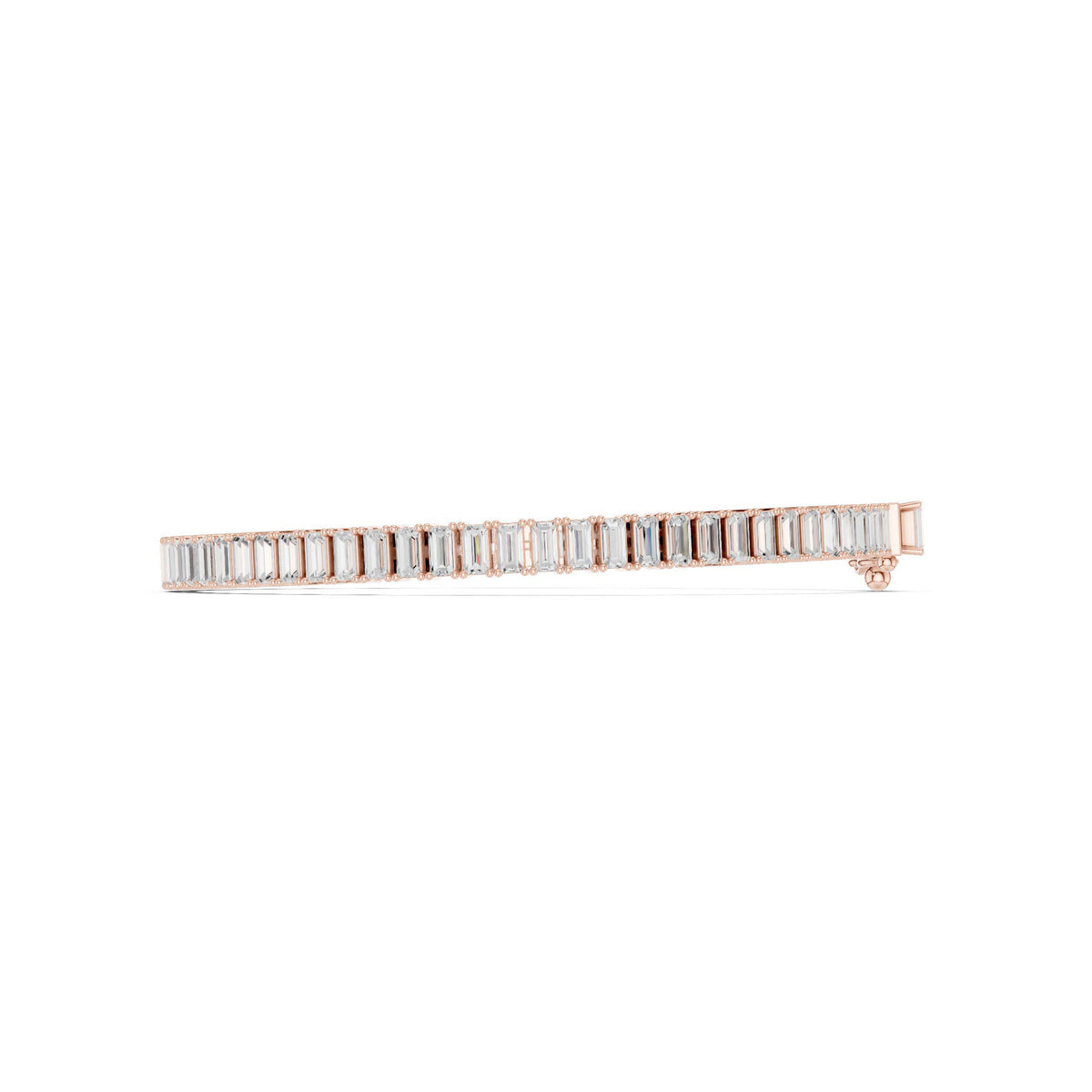 18K Gold Vermeil Mens Moissanite Tennis Bracelet | 925 Silver, Brilliant Sparkle, Masculine Design