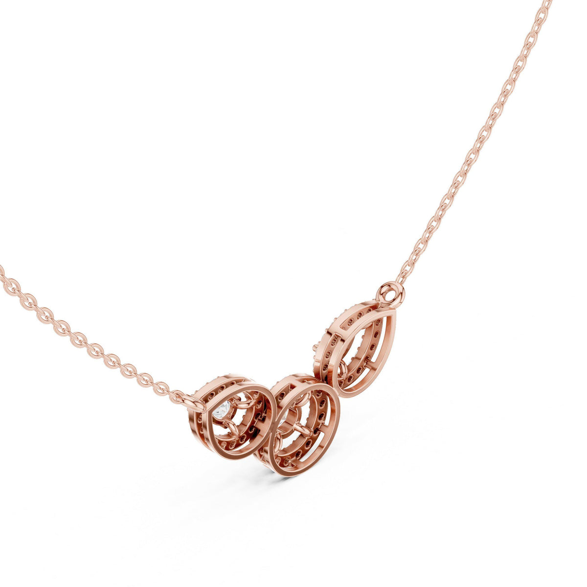18K Gold Vermeil Moissanite Mangalsutra Pendant Necklace | Traditional Modern Jewelry