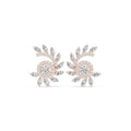 Marquise Moissanite Sunburst Spray Stud Earrings – 925 Sterling Silver, 18K Gold Vermeil