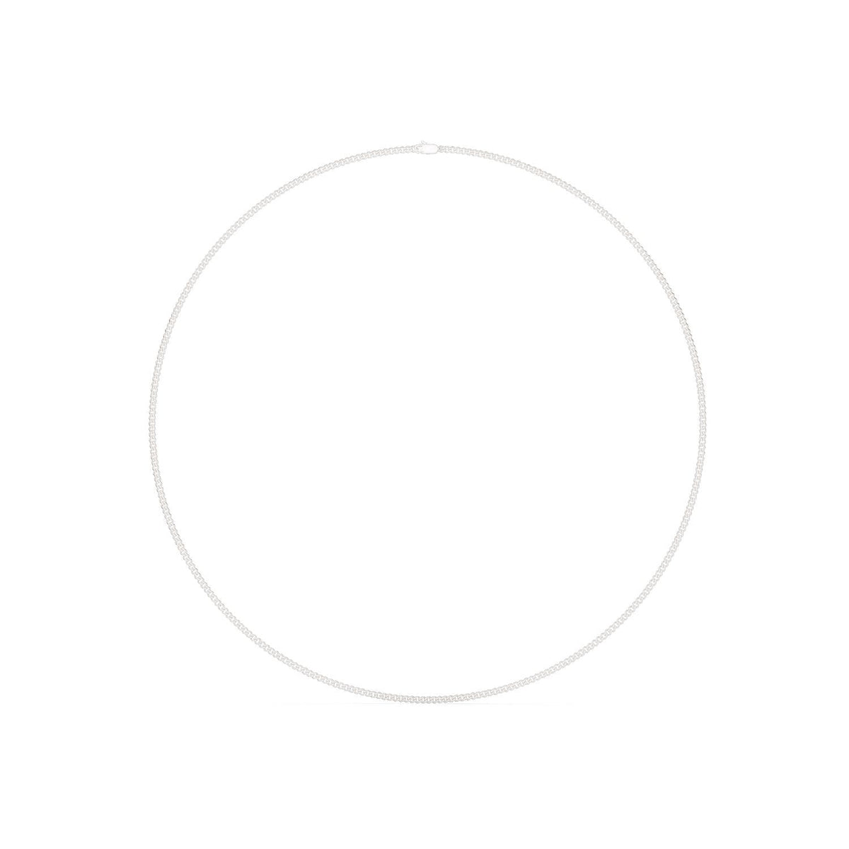 Petite Moissanite Tennis Necklace – 925 Sterling Silver, 18K Gold Vermeil