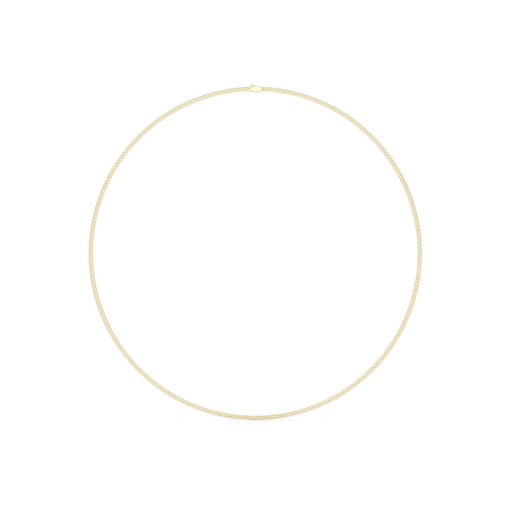 Petite Moissanite Tennis Necklace – 925 Sterling Silver, 18K Gold Vermeil