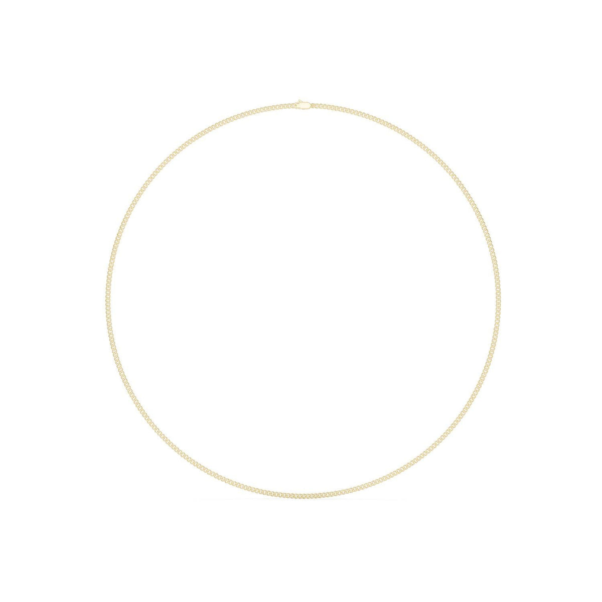 Petite Moissanite Tennis Necklace – 925 Sterling Silver, 18K Gold Vermeil