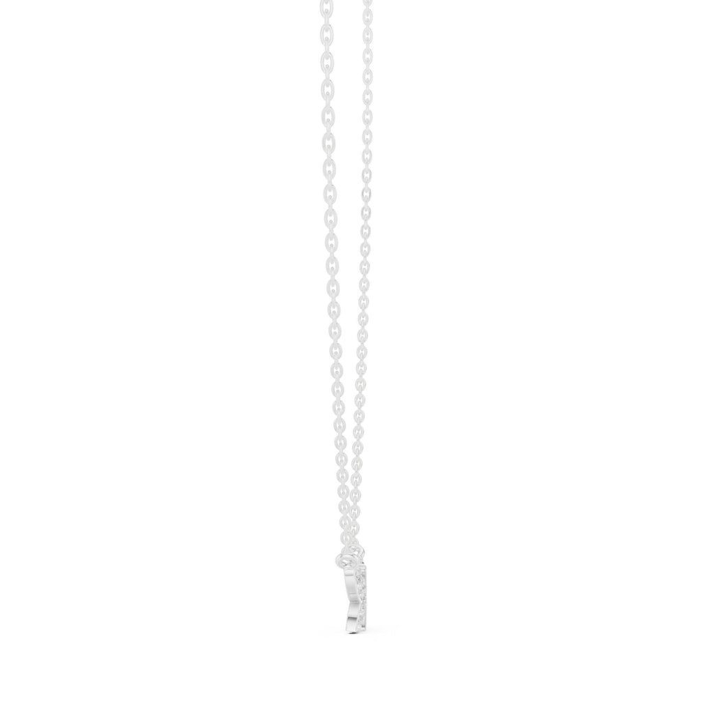 Marquise Moissanite Butterfly Necklace – 925 Sterling Silver, 18K Gold Vermeil