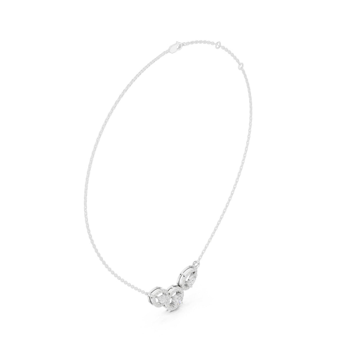 18K Gold Vermeil Moissanite Mangalsutra Pendant Necklace | Traditional Modern Jewelry