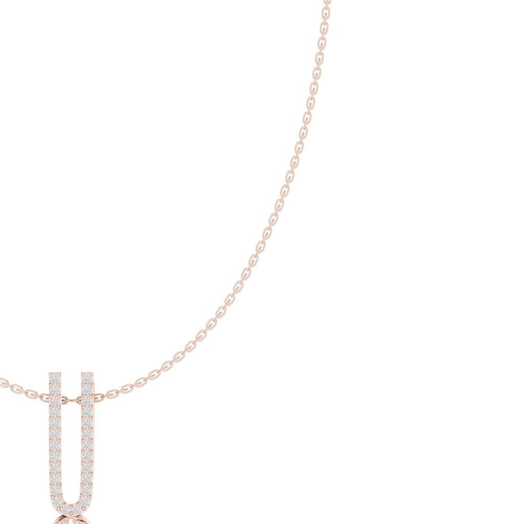 Moissanite Pavé Leaf & Bar Pendant Necklace – 925 Sterling Silver, 18K Gold Vermeil